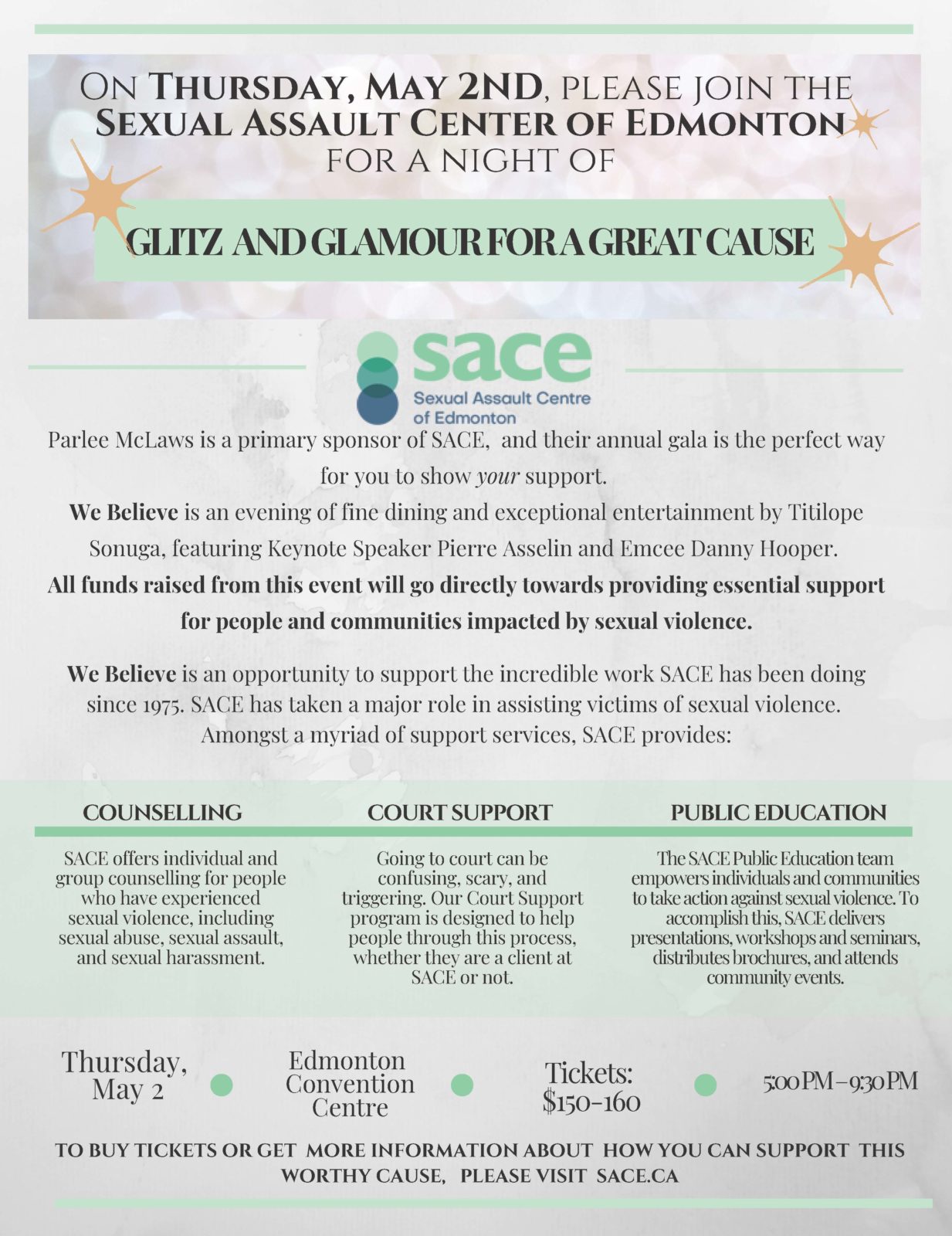 Join Us For A Night Of Glitz And Glamour For A Great Cause Parlee Mclaws Llp